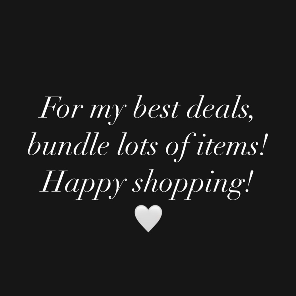 Welcome and happy shopping! 🤍🤍🤍